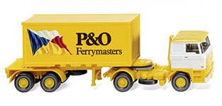 102-052603 - H0 - Containersattelzug 20 (DAF) -P & O-